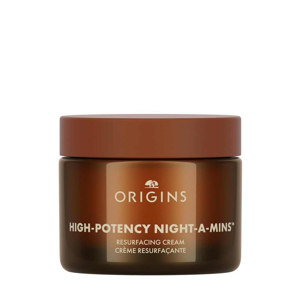 Origins High-Potency Night-A-Mins Resurfacing Face Moisturizer with Jojoba | Night Cream, 1.7 Fl Oz