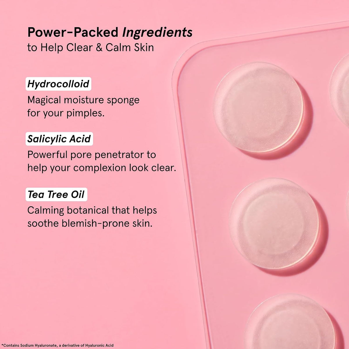 grace & stella Award Winning Pore Strip - Pimple Patches for Face