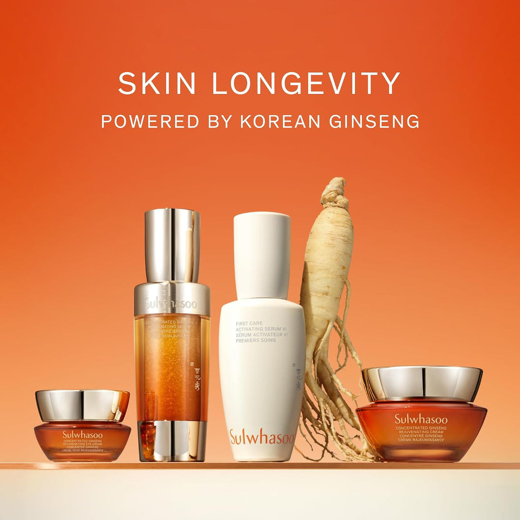 Sulwhasoo Concentrated Ginseng Rejuvenating Cream | Anti-Aging Korean Moisturizer | With Ginseng, Peptides & Squalane | Firms & Reduces Wrinkles | Hydrating Face Cream for All Skin Types