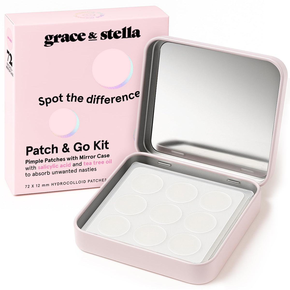 grace & stella Award Winning Pore Strip - Pimple Patches for Face
