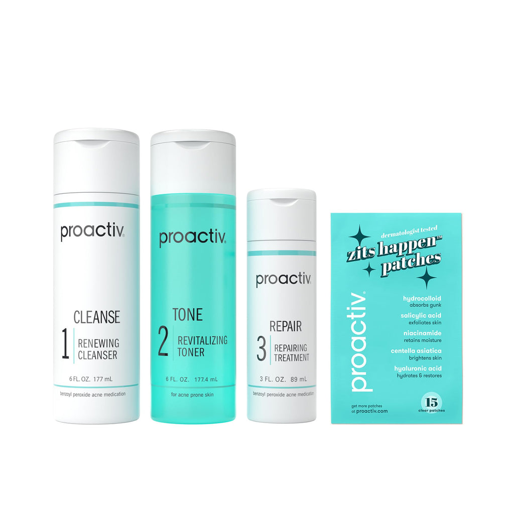 Proactiv Solution Acne Treatment Kit, Original 3-Step Face Routine, 60-Day