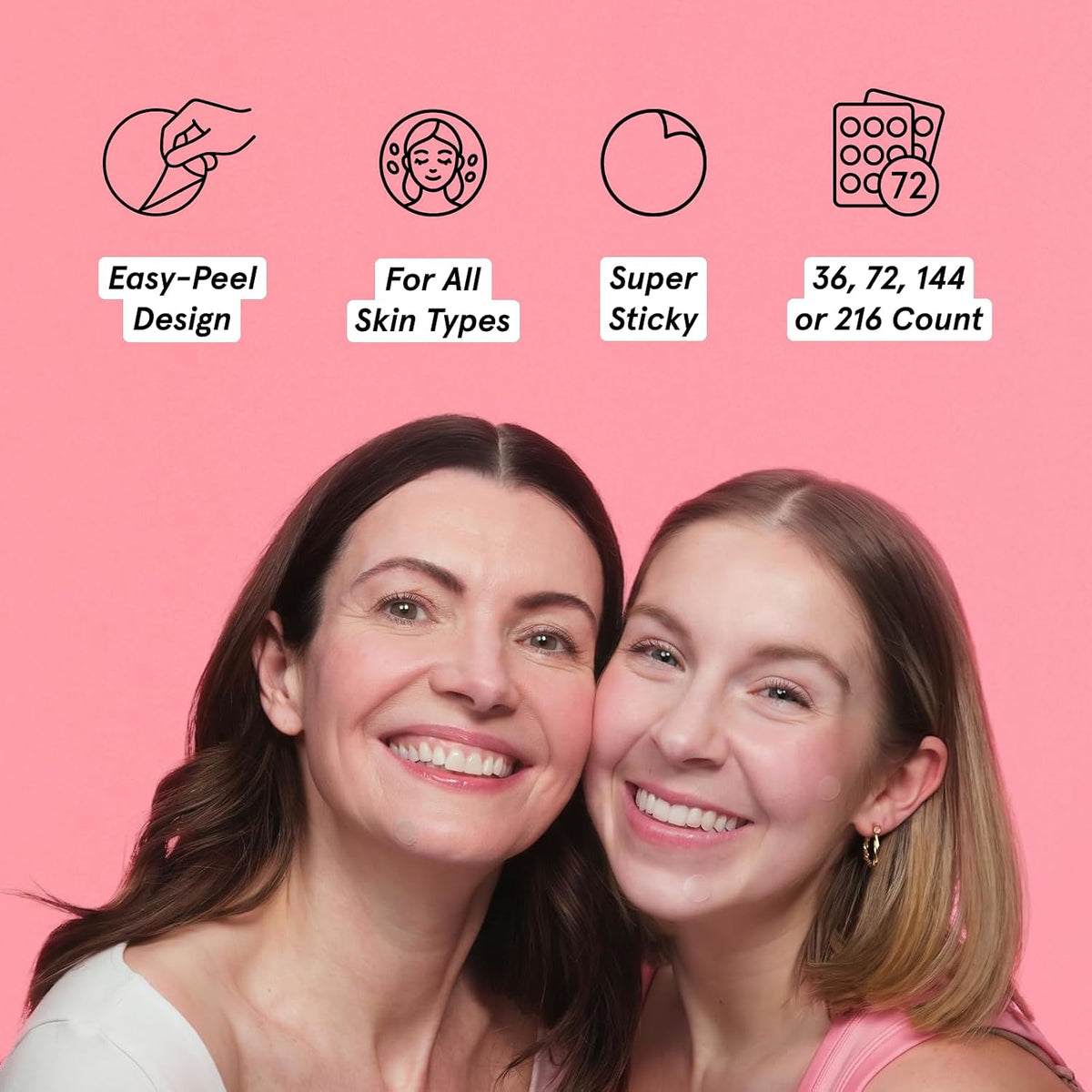 grace & stella Award Winning Pore Strip - Pimple Patches for Face