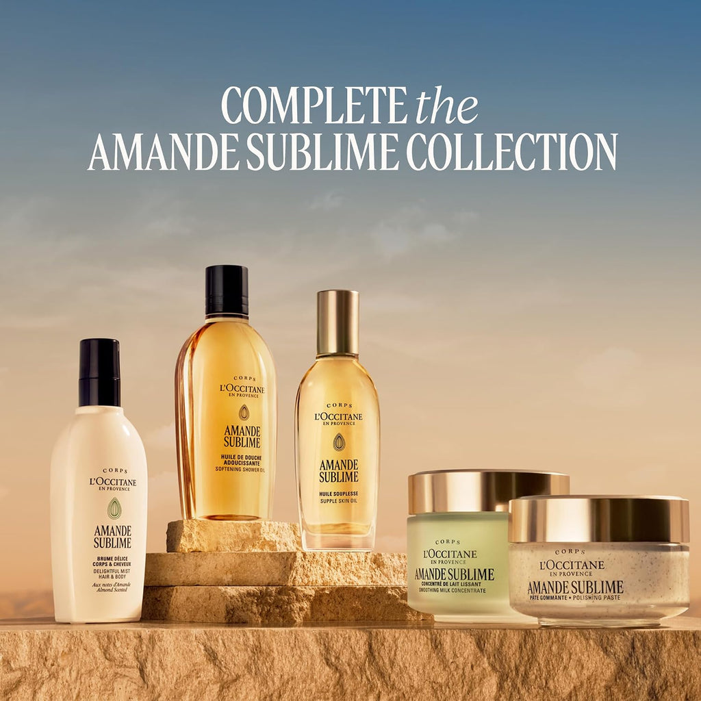 L'OCCITANE Almond Shower Oil, Body Wash & Shaving Base, Vegan