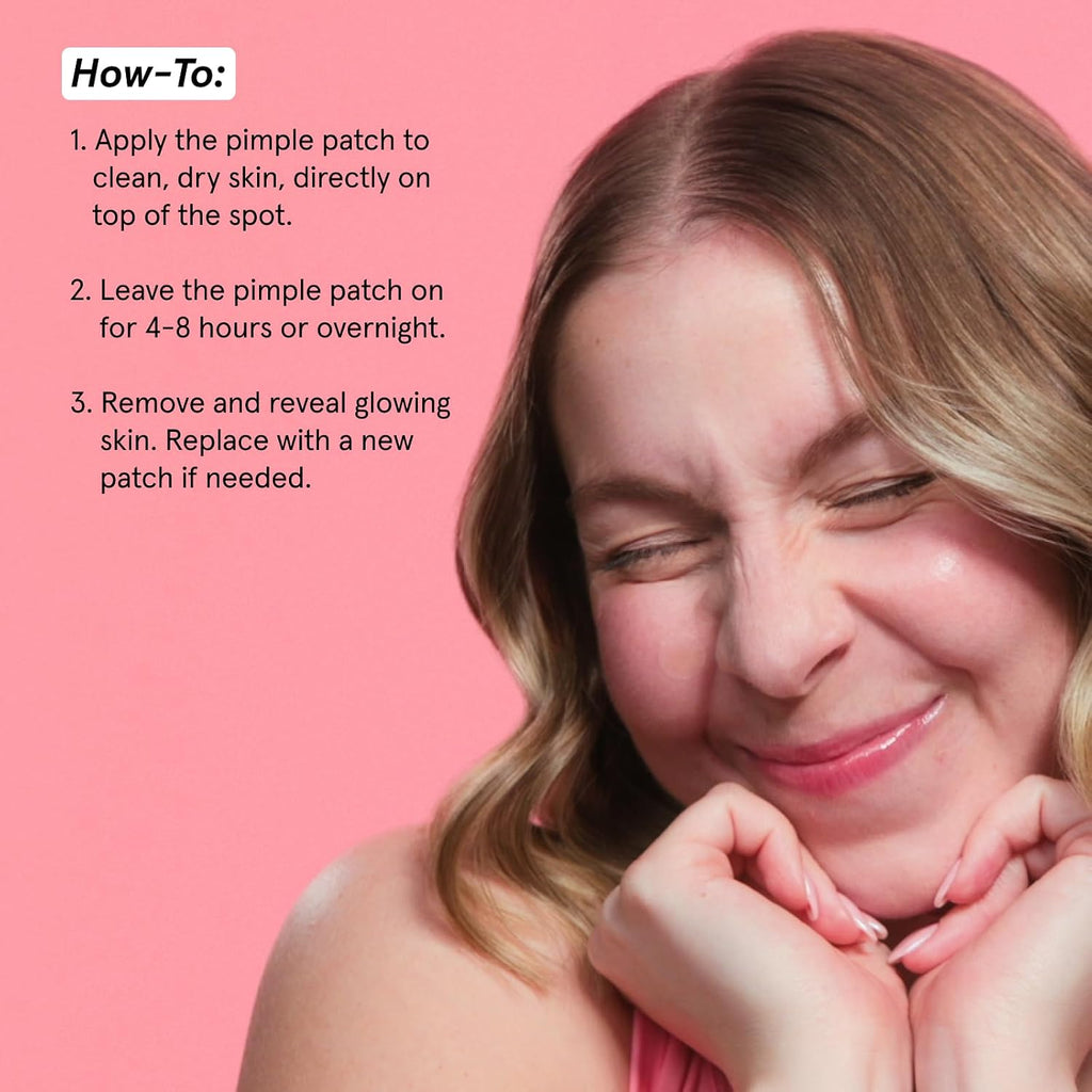 grace & stella Award Winning Pore Strip - Pimple Patches for Face