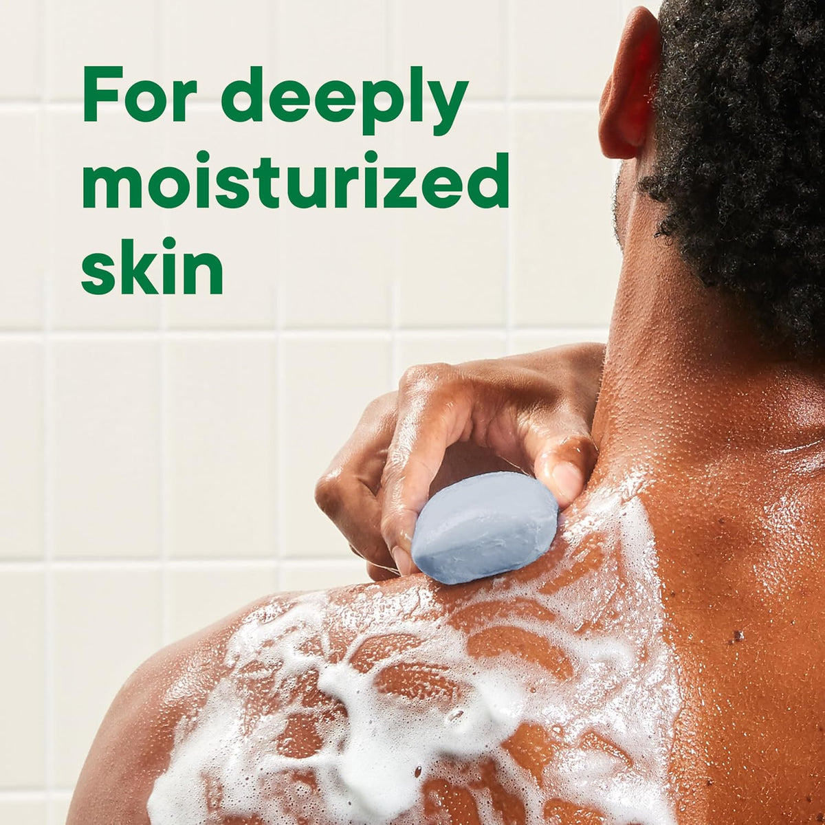 Irish Spring Moisture Blast Deodorant Bar Soap for Men, 3.7 oz (12 Pack)
