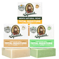 Dr. Squatch Total Moisture Natural Men’s Bar Soap, Soap Bar (5oz, 3-Pack)