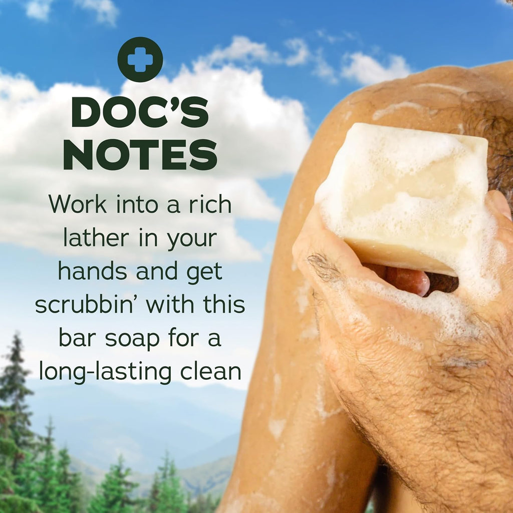 Dr. Squatch Natural Men’s Bar Soap, Body Soap Bar (5oz, 10-Pack)